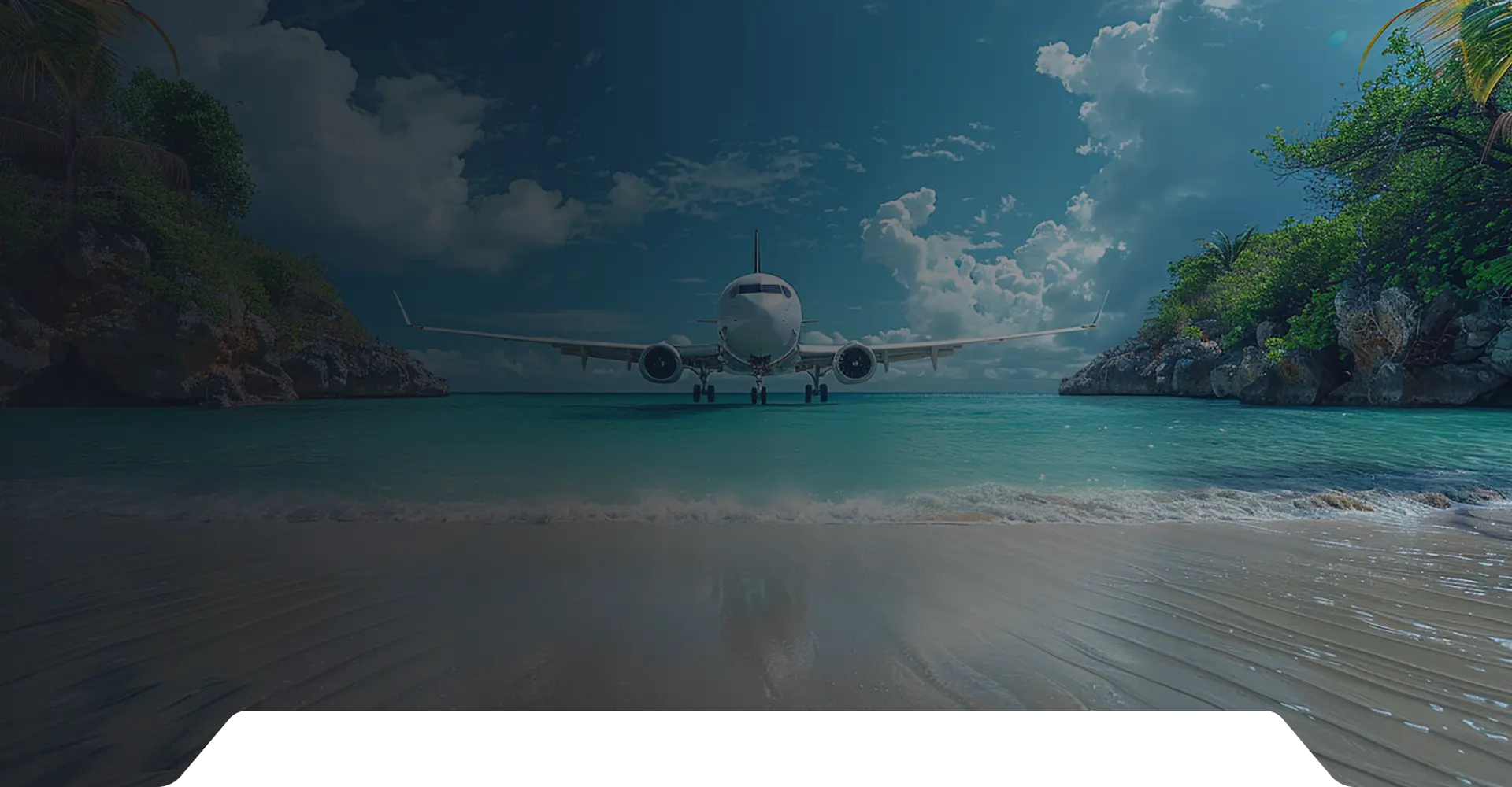 Homeland Travel Agency Dubai beachfront holiday planning hero